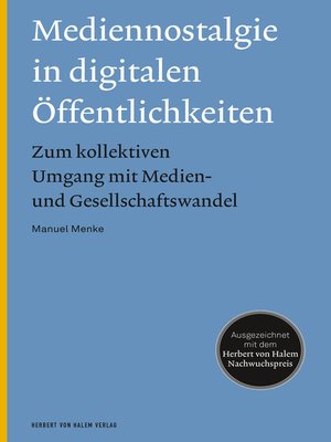 cover image of Mediennostalgie in digitalen Öffentlichkeiten